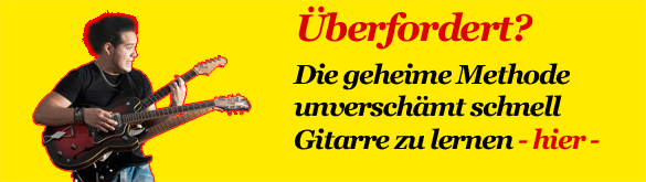 Willst auch Du dein Gitarrenspiel JETZT verbessern?
