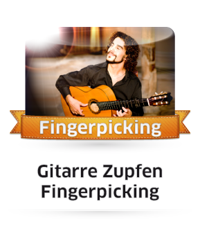 Kompletter Fingerpicking Zupftechnik Gitarrenkurs kostenlos